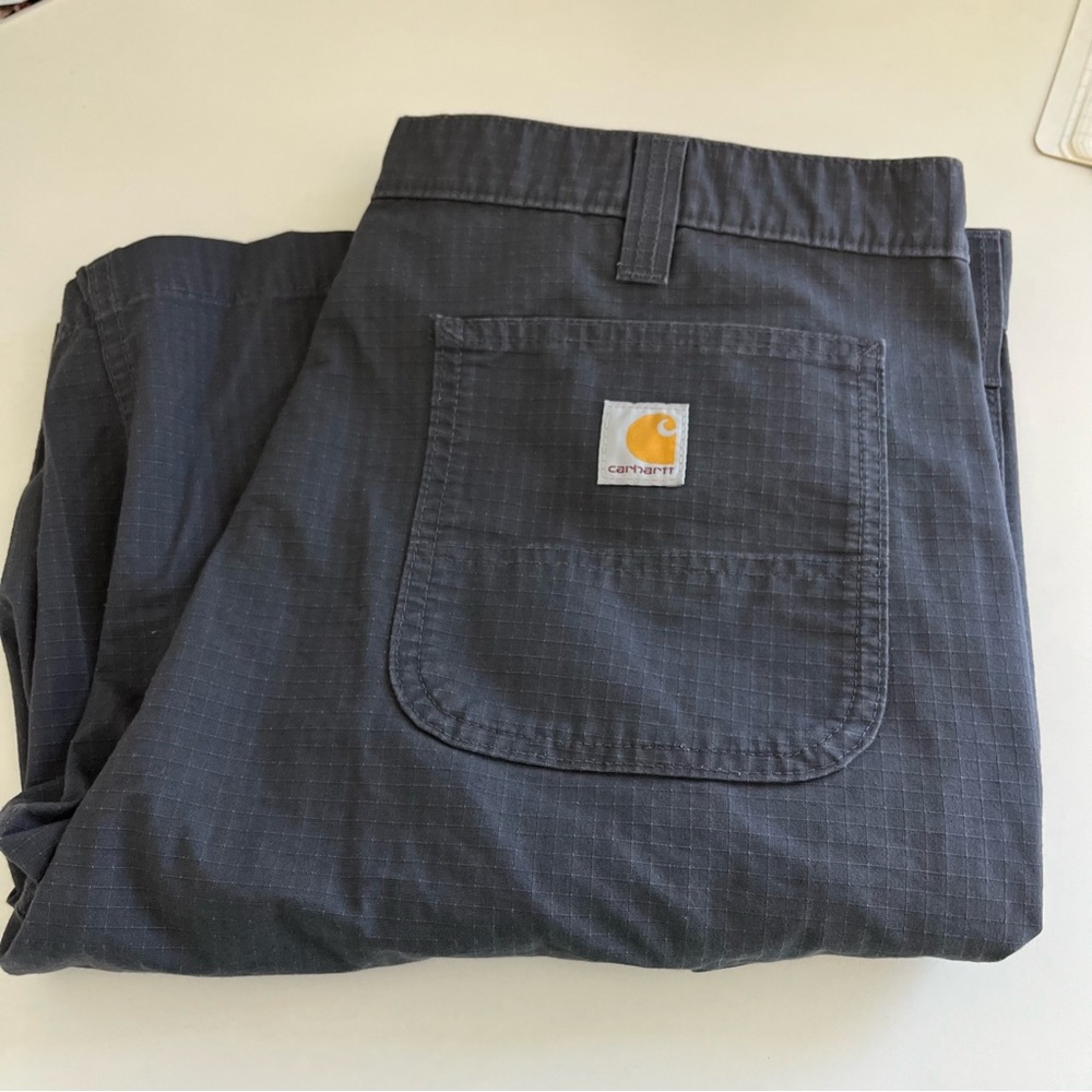 Carhartt Men’s Force Relaxed Fit Ripstop Cargo Work‎ Short dark gray 40
